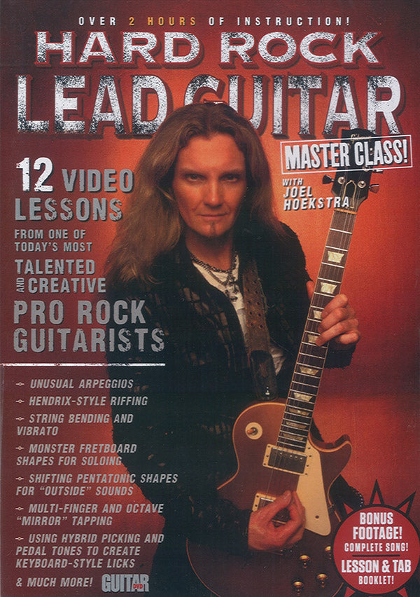 Guitar World: Hard Rock Lead Guitar Master Class! Cover Image