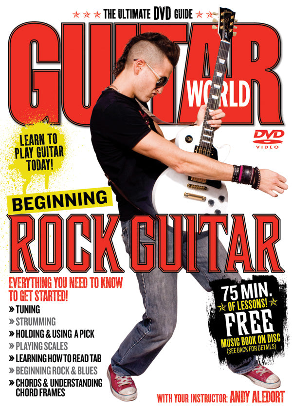 Guitar World: Beginning Rock Guitar Cover Image