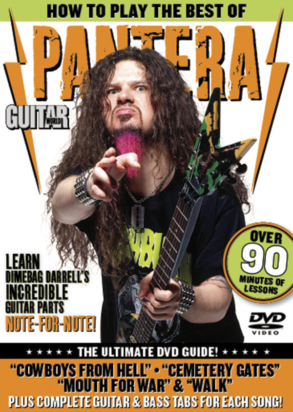 Guitar World: How to Play the Best of Pantera Cover Image