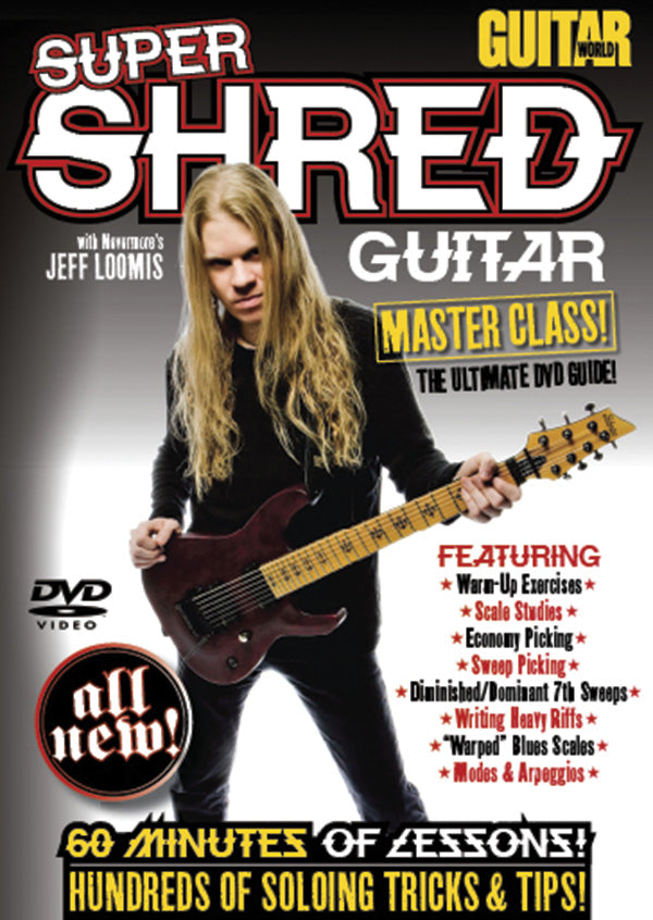 Guitar World: Super Shred Guitar Masterclass! Cover Image