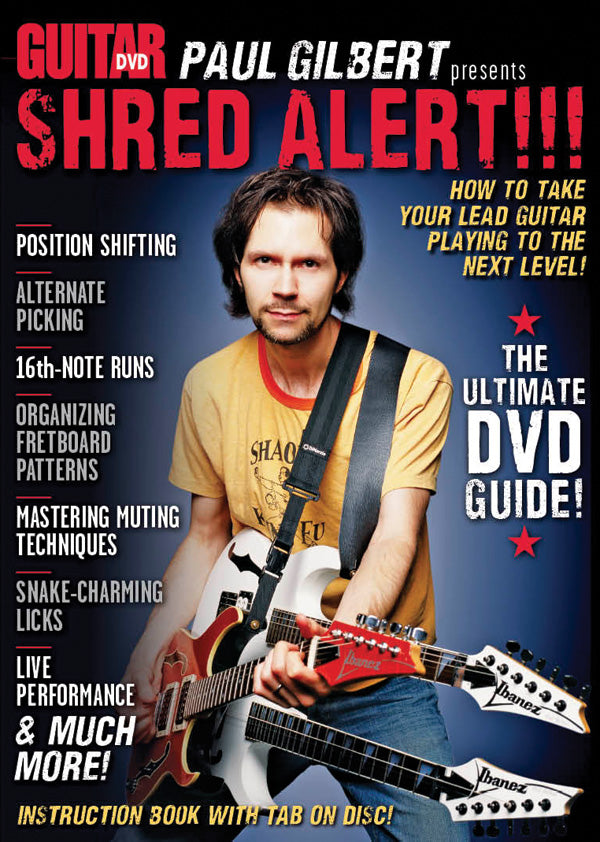 Guitar World: Paul Gilbert Presents Shred Alert!!! Cover Image