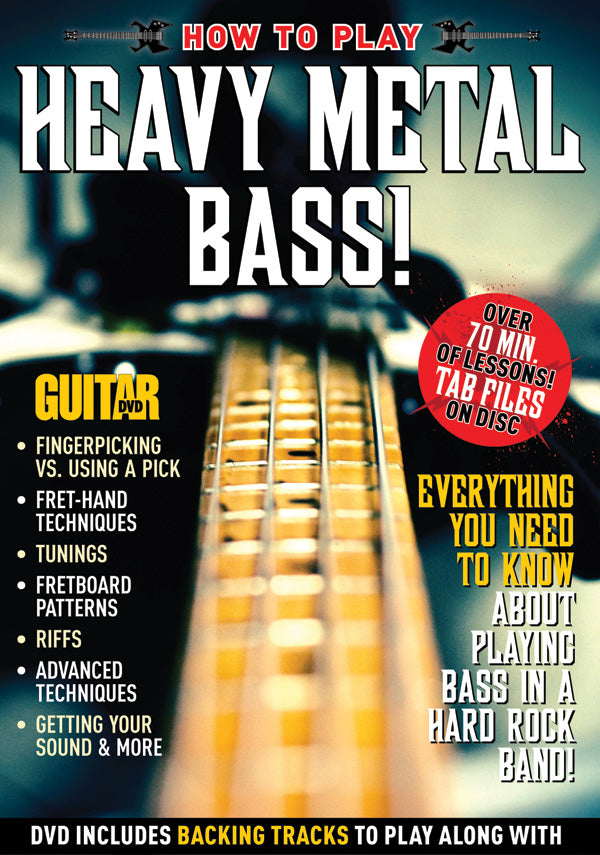 Guitar World: How to Play Heavy Metal Bass! Cover Image