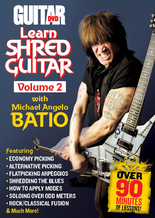 Guitar World: Learn Shred Guitar, Volume 2 Cover Image