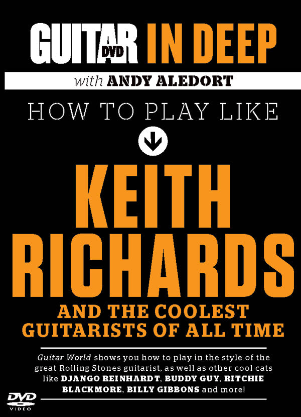 Guitar World: In Deep How to Play Like Keith Richards Cover Image