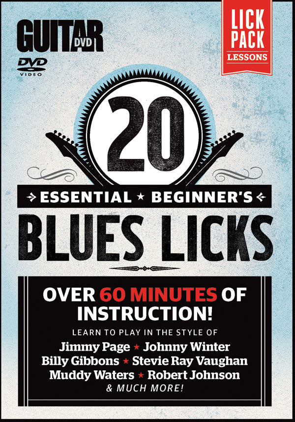 Guitar World: 20 Essential Beginner's Blues Licks Cover Image