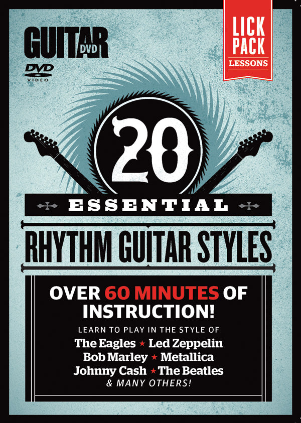 Guitar World: 20 Essential Rhythm Guitar Styles Cover Image