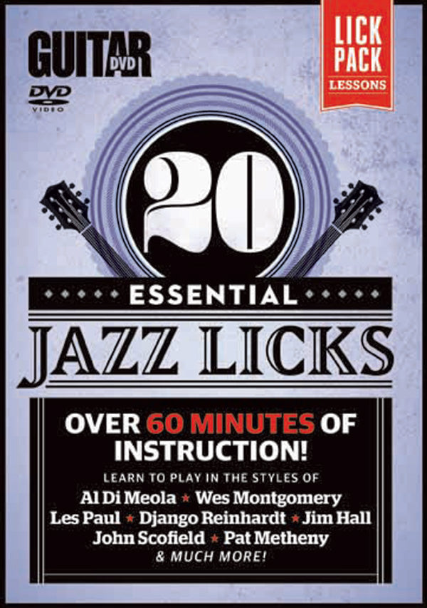 Guitar World: 20 Essential Jazz Licks Cover Image