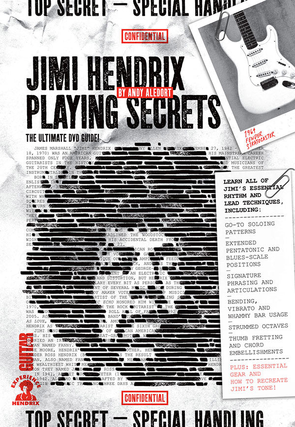 Guitar World: Jimi Hendrix Playing Secrets Cover Image