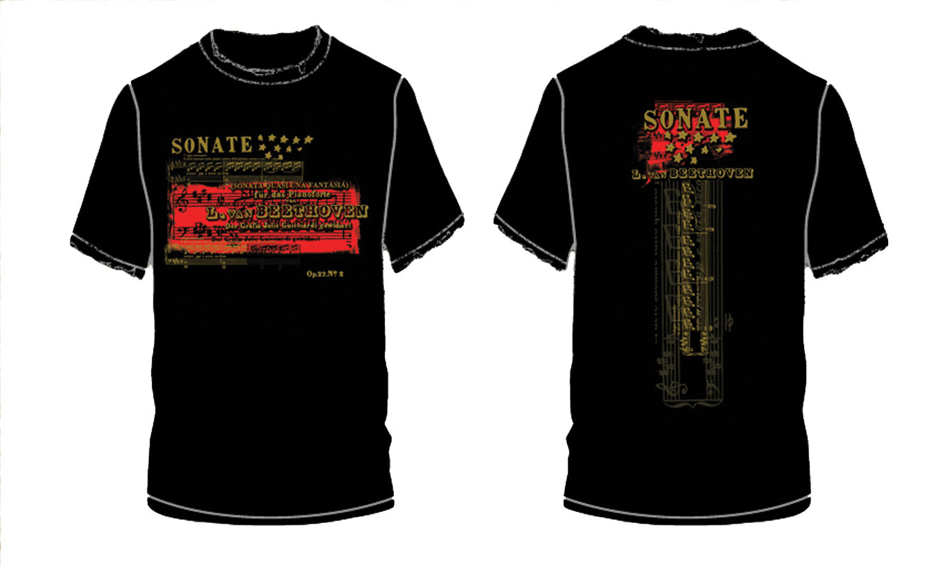 Beethoven Sonate Opus 27, No. 2 T-Shirt (Medium) Cover Image