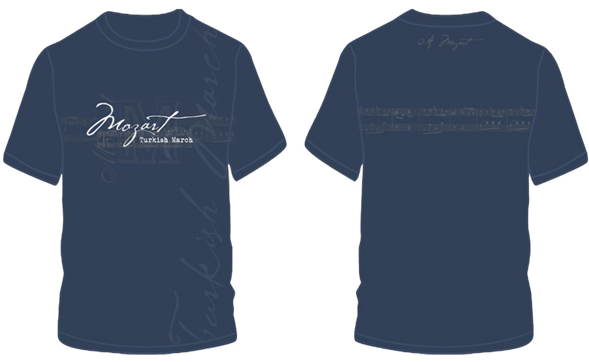 Mozart Turkish March T-Shirt (Small) Cover Image