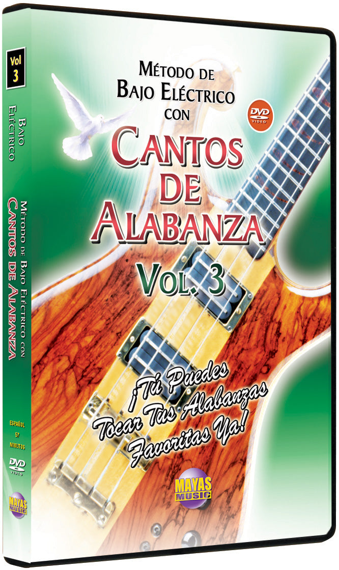 Método con Cantos de Alabanza: Bajo Eléctrico Vol. 3 Cover Image