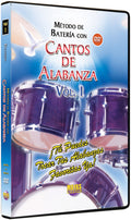 Método con Cantos de Alabanza: Batería Vol. 1 Cover Image