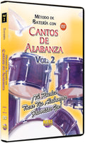 Método con Cantos de Alabanza: Batería Vol. 2 Cover Image