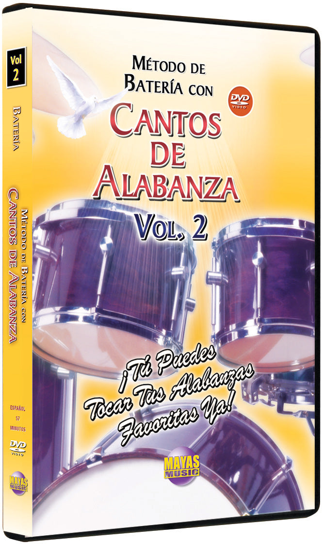 Método con Cantos de Alabanza: Batería Vol. 2 Cover Image