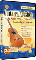 2 in 1 Bilingual: Guitarra Acústica Vol. 2 Cover Image