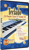2 in 1 Bilingual: Teclado Vol. 2 Cover Image