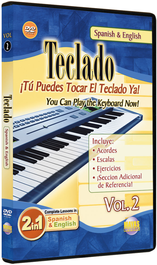 2 in 1 Bilingual: Teclado Vol. 2 Cover Image
