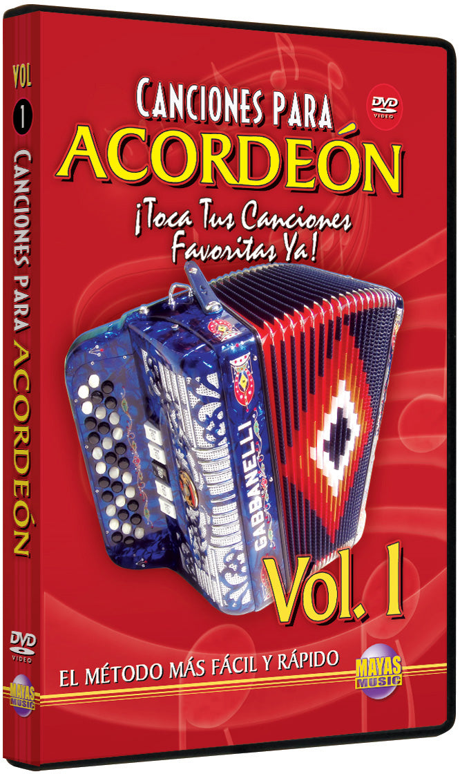 Canciones para Acordeón Vol. 1 Cover Image