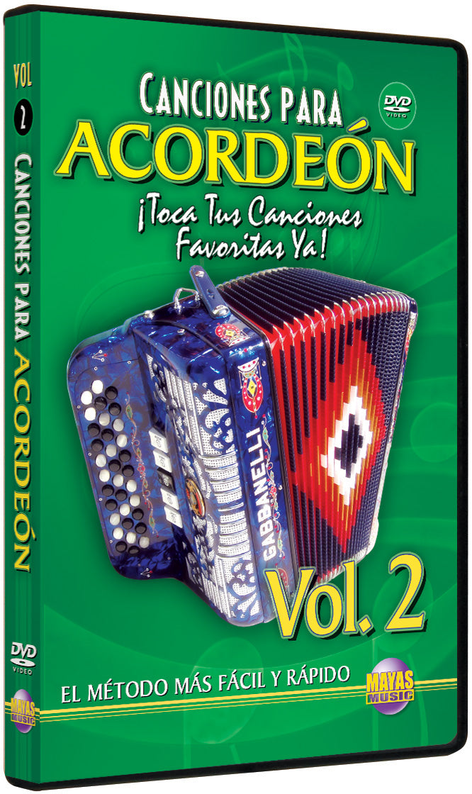 Canciones para Acordeón Vol. 2 Cover Image