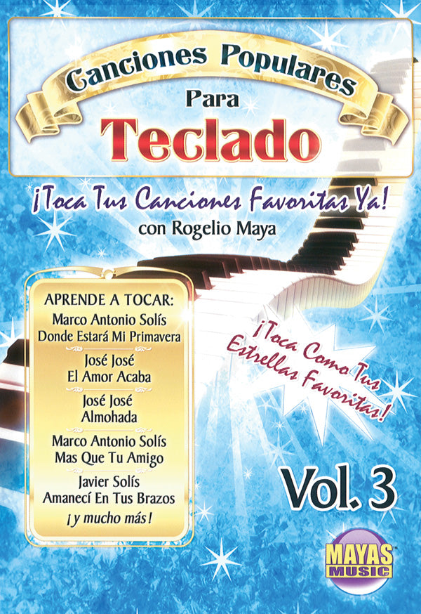 Canciones Populares Para Teclado Vol. 3 Cover Image