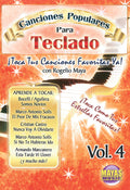 Canciones Populares Para Teclado Vol. 4 Cover Image