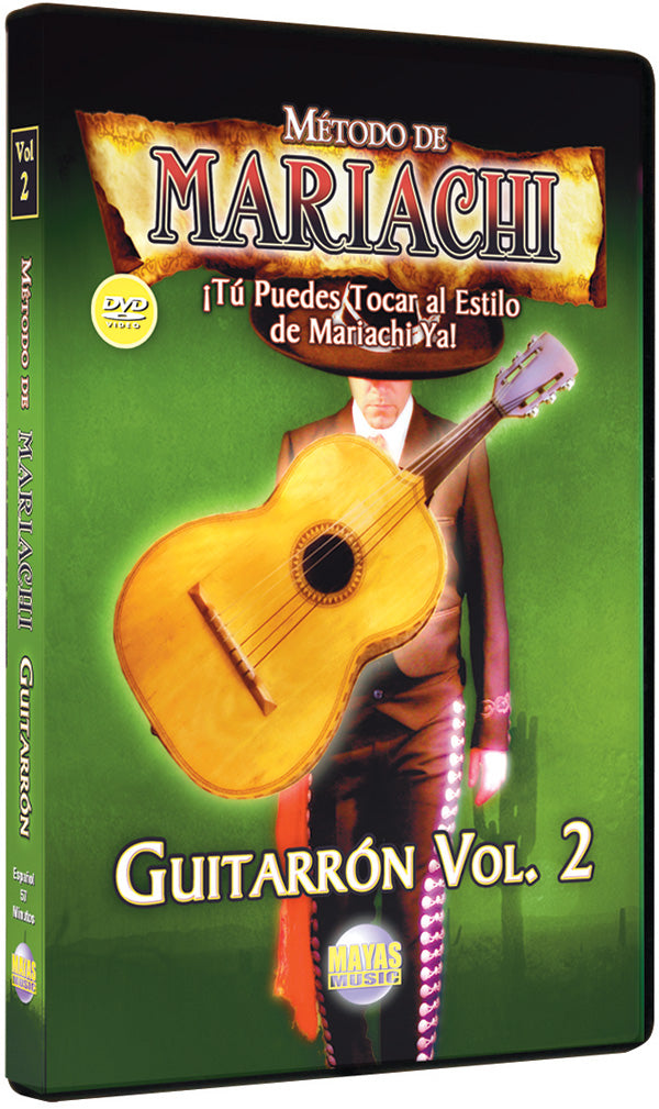 Método de Mariachi: Guitarrón Vol. 2 Cover Image