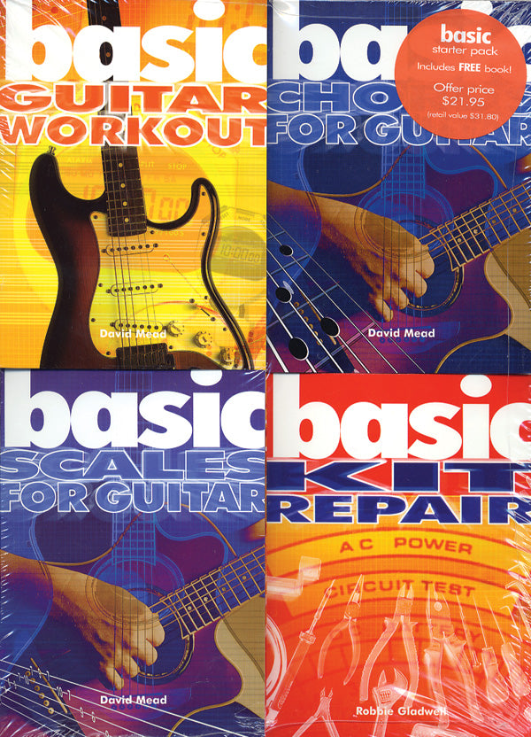 Basics 4-Pack: Guitar Basics Cover Image