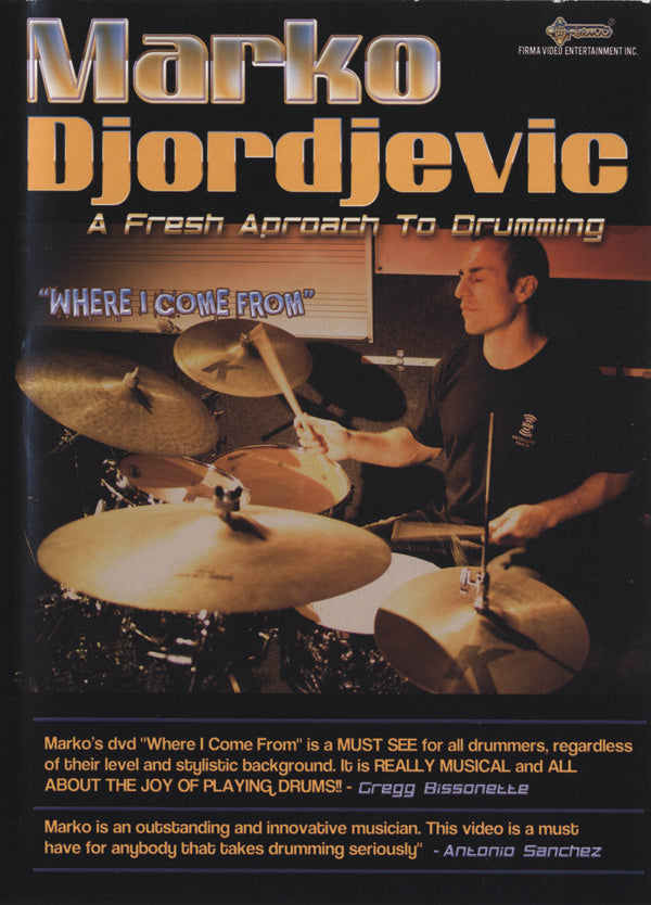 Marko Djordjevic: Where I Come From Cover Image