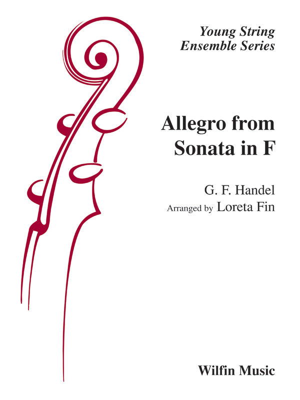Allegro from Sonata in F Cover Image