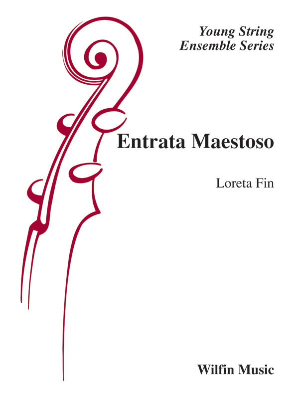 Entrata Maestoso: 1st Violin Sheet Music Preview