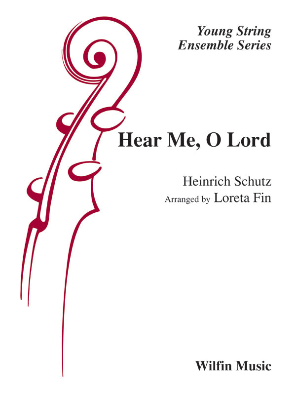 Hear Me O Lord: Cello Sheet Music Preview