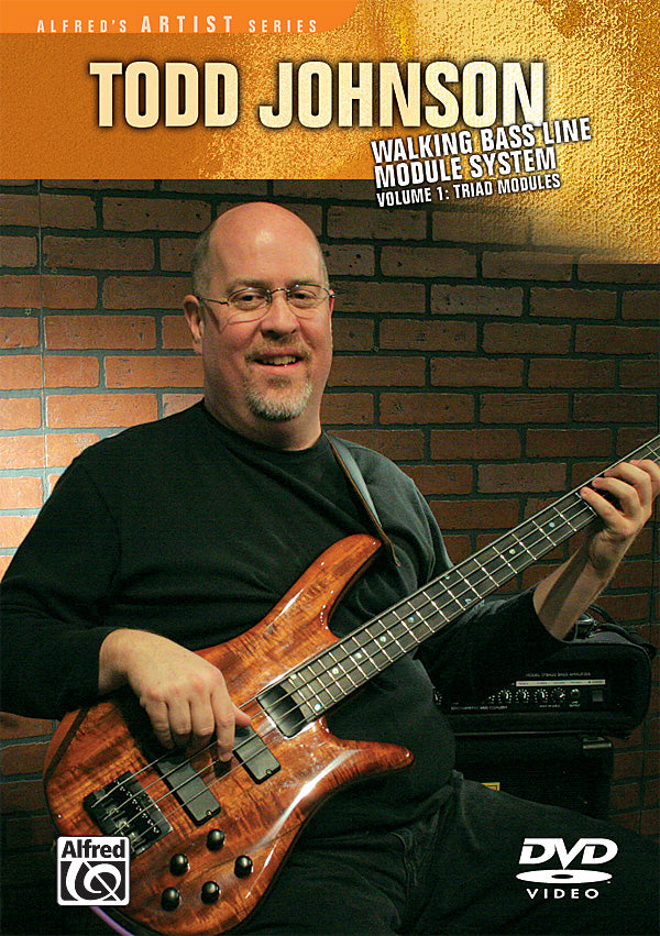 Todd Johnson Walking Bass Line Module System, Volume 1: Triad Modules Cover Image