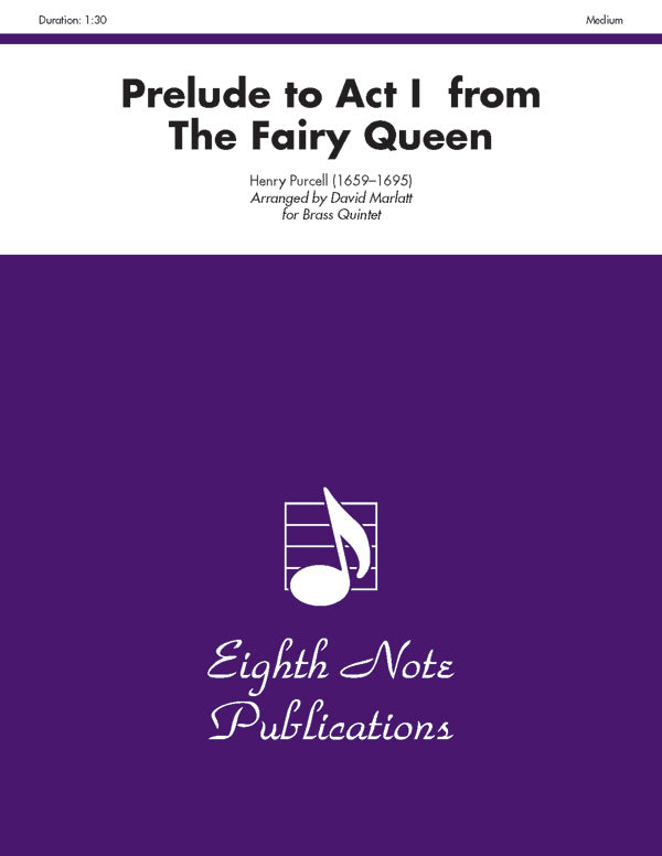 Prelude to Act I (from <i>The Fairy Queen</i>) Cover Image