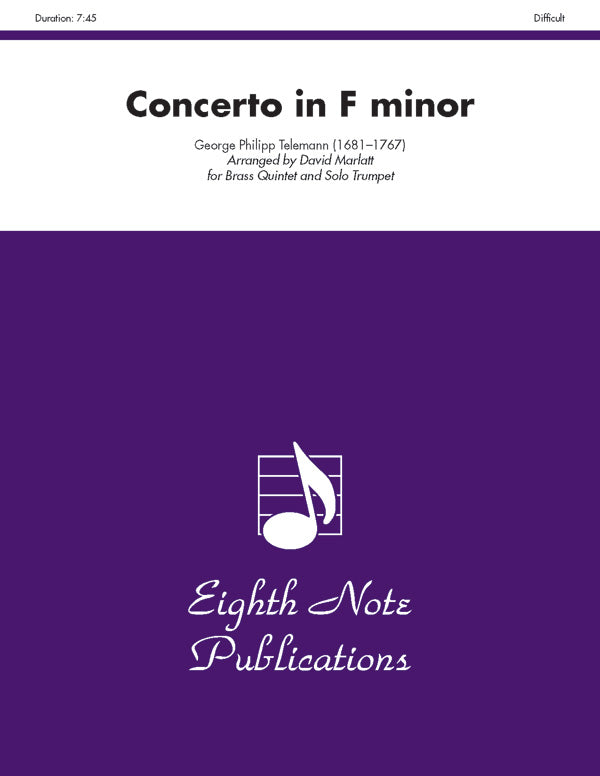 Concerto in F Minor Cover Image