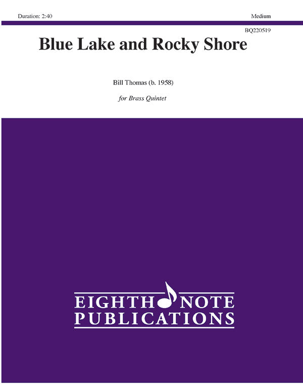 Blue Lake and Rocky Shore Cover Image