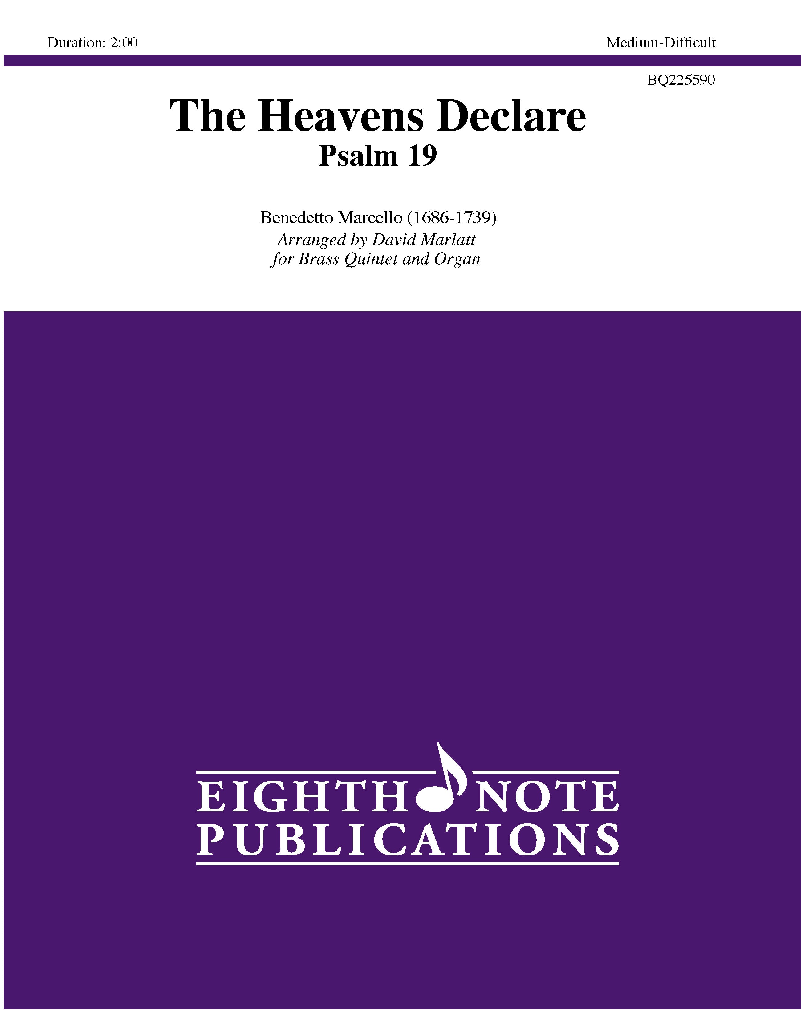 The Heavens Declare Cover Image