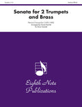 Sonata for 2 Trumpets and Brass Cover Image