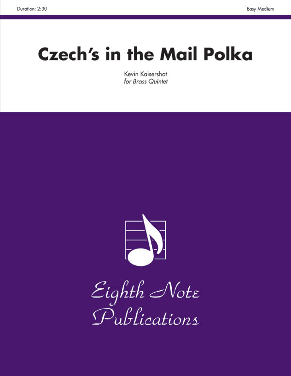 Czech's in the Mail Polka: 1st F Horn Sheet Music Preview