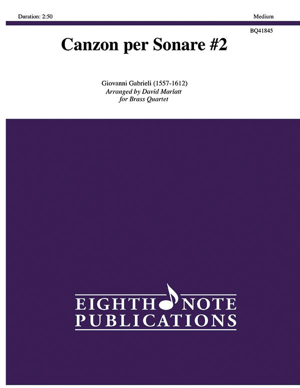 Canzon per Sonare #2 Cover Image