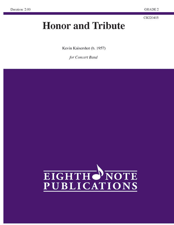 Honor and Tribute Cover Image