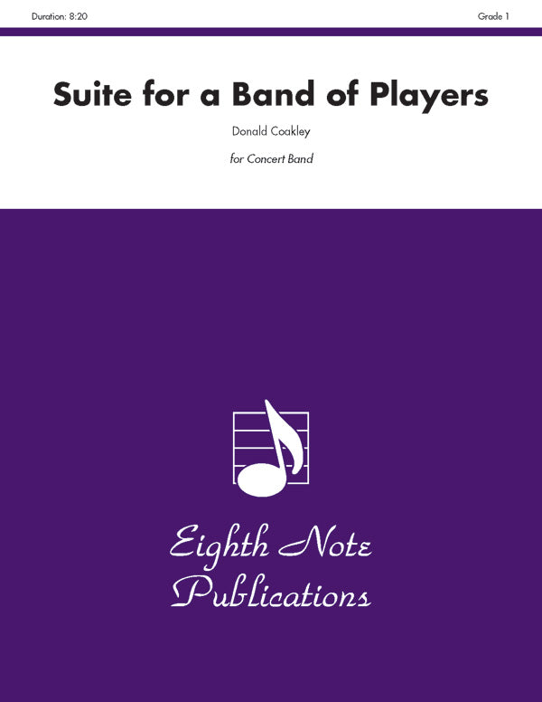 Suite for a Band of Players Cover Image