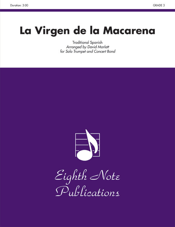 La Virgen de la Macarena (Solo Trumpet and Concert Band): Tuba Sheet Music Preview