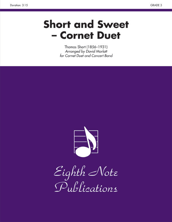 Short and Sweet (Cornet Duet and Concert Band): Oboe Sheet Music Preview