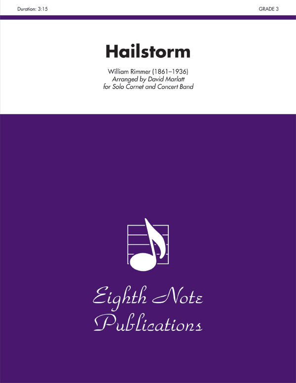 Hailstorm (Solo Cornet and Concert Band): 1st Trombone Sheet Music Preview