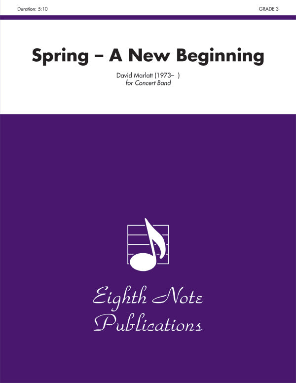 Spring (A New Beginning): Tuba Sheet Music Preview