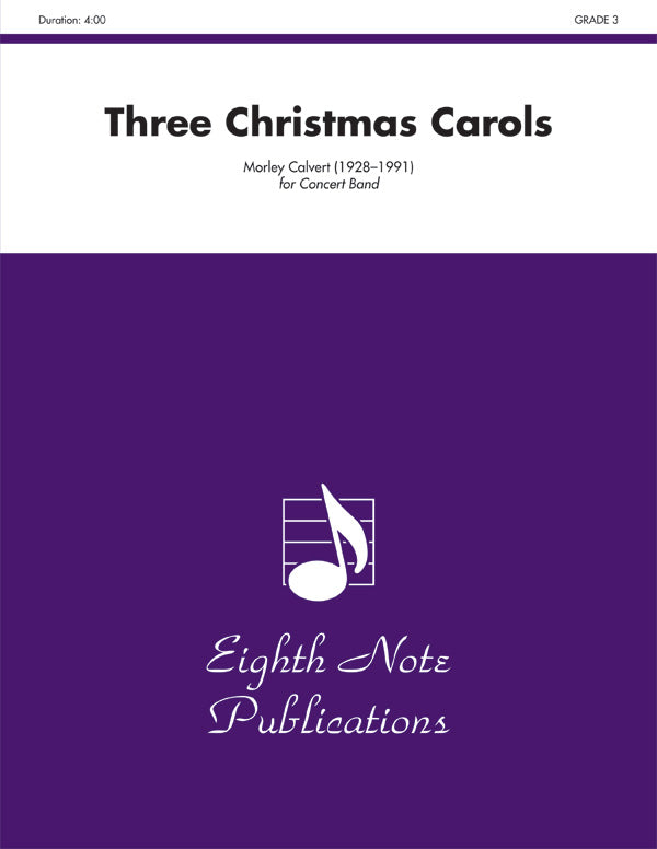 Three Christmas Carols: 1st B-flat Clarinet Sheet Music Preview
