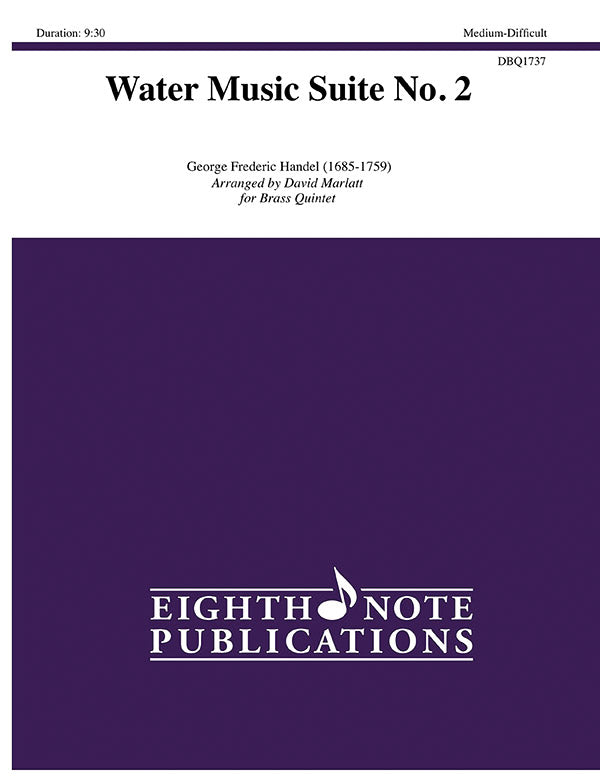 Water Music Suite No. 2 Cover Image