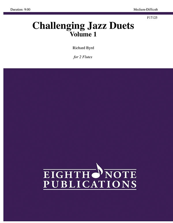 Challenging Jazz Duets, Volume 1 Cover Image