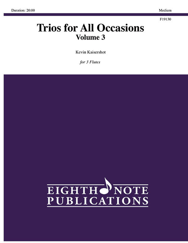 Trios for All Occasions Cover Image