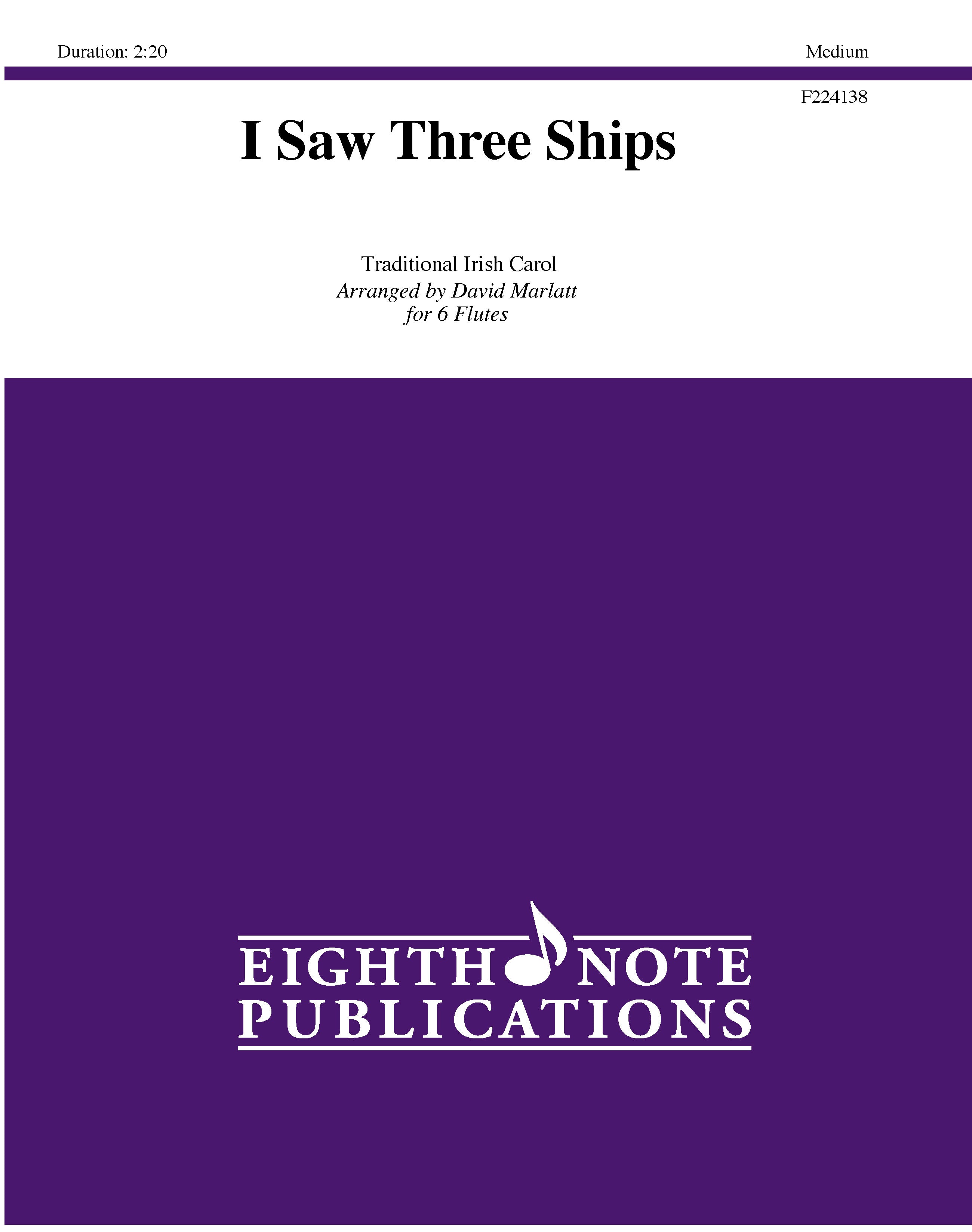 I Saw Three Ships Cover Image